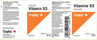 Thumbnail for Trophic Vitamin D3 1,000 i.u. 50 mL Liquid - Nutrition Plus