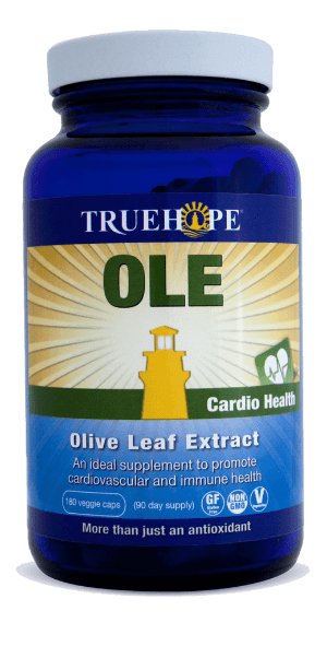 True Hope Olive Leaf Extract 180 Veg Capsules - Nutrition Plus