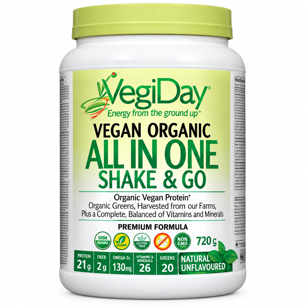 VegiDay Organic Vegan All in One Nutritional Shake - Nutrition Plus