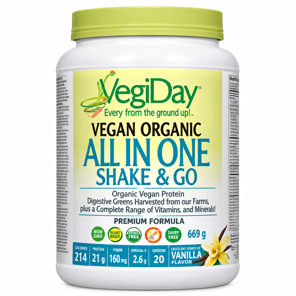 VegiDay Organic Vegan All in One Nutritional Shake - Nutrition Plus