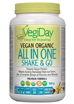 VegiDay Organic Vegan All in One Nutritional Shake - Nutrition Plus