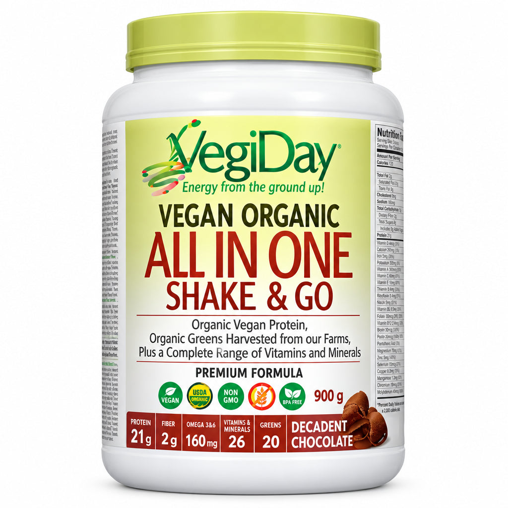 VegiDay Organic Vegan All in One Nutritional Shake - Nutrition Plus