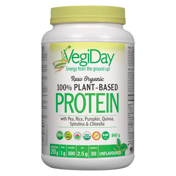 VegiDay Raw Organic Grass Fed Protein - Nutrition Plus