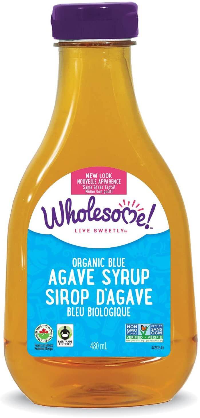 Wholesome Sweeteners Blue Agave 480 ml. - Nutrition Plus