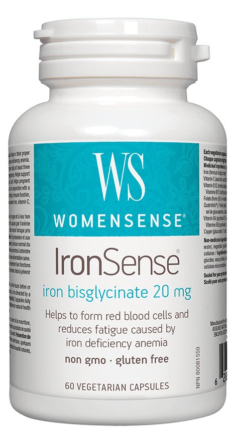 Women Sense IronSense 20mg 60 Veg Capsules - Nutrition Plus
