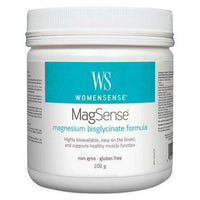 Thumbnail for Women Sense MagSense Magnesium Bisglycinate Powder 200 Grams, Lemon - Nutrition Plus