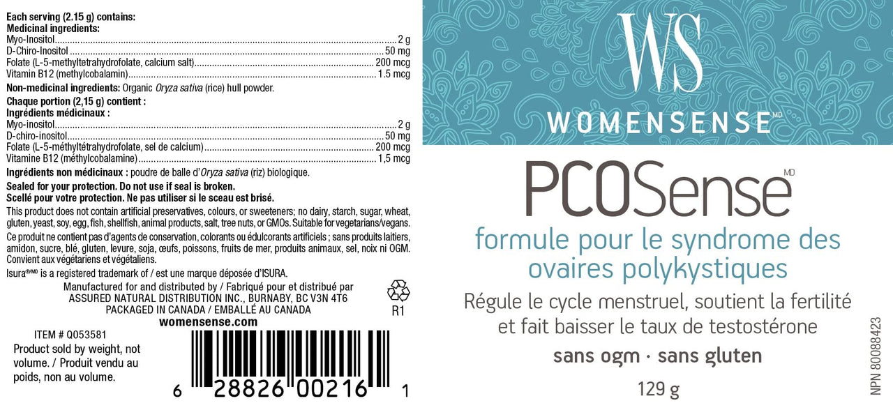 Women Sense PCOSense 387 Grams Powder - Nutrition Plus