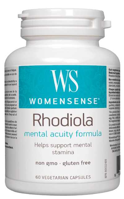 WomenSense Rhodiola 60 Veg Capsules - Nutrition Plus