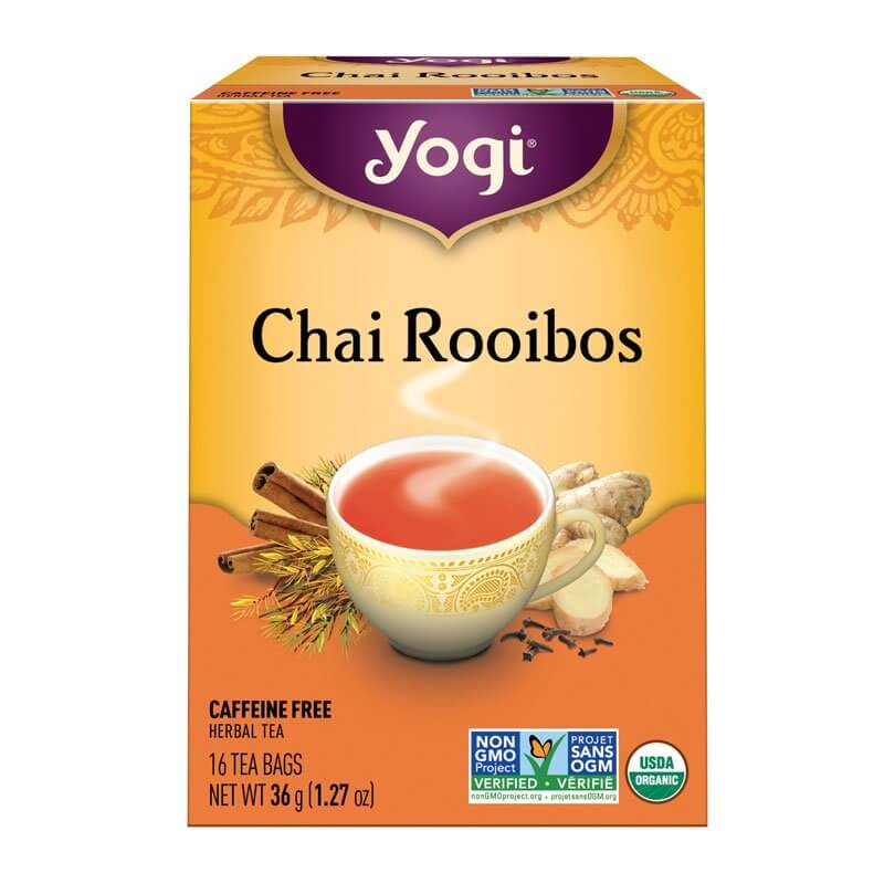 Yogi Chai Rooibos Tea 16 Tea Bags - Nutrition Plus