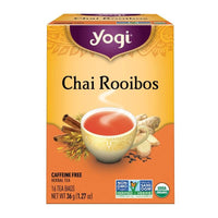 Thumbnail for Yogi Chai Rooibos Tea 16 Tea Bags - Nutrition Plus