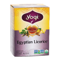 Thumbnail for Yogi Egyptian Licorice Tea 16 Tea Bags - Nutrition Plus