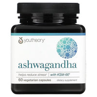 Thumbnail for Youtheory Ashwagandha 60 Veg Capsules - Nutrition Plus