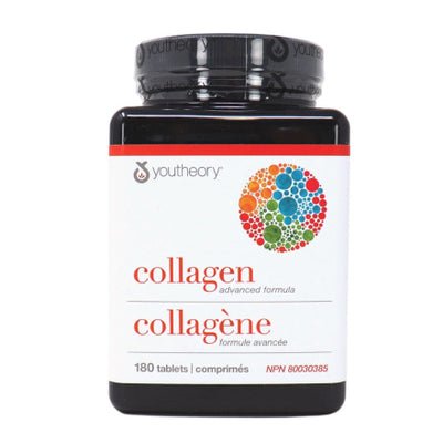Youtheory Collagen Advanced Formula 180 Tablets - Nutrition Plus