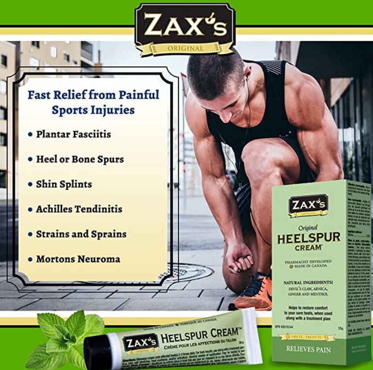 Zax's Heel Spur Cream 35mL - Nutrition Plus
