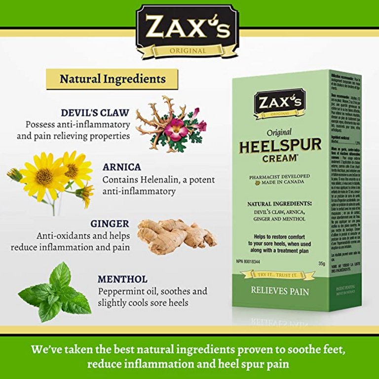 Zax's Heel Spur Cream 35mL - Nutrition Plus